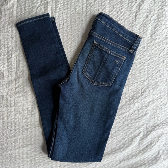 Rag & Bone High Rise Skinny Jeans - Picture 7 of 7